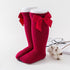 Red Bow Knee Highs Socks Little Palace Store